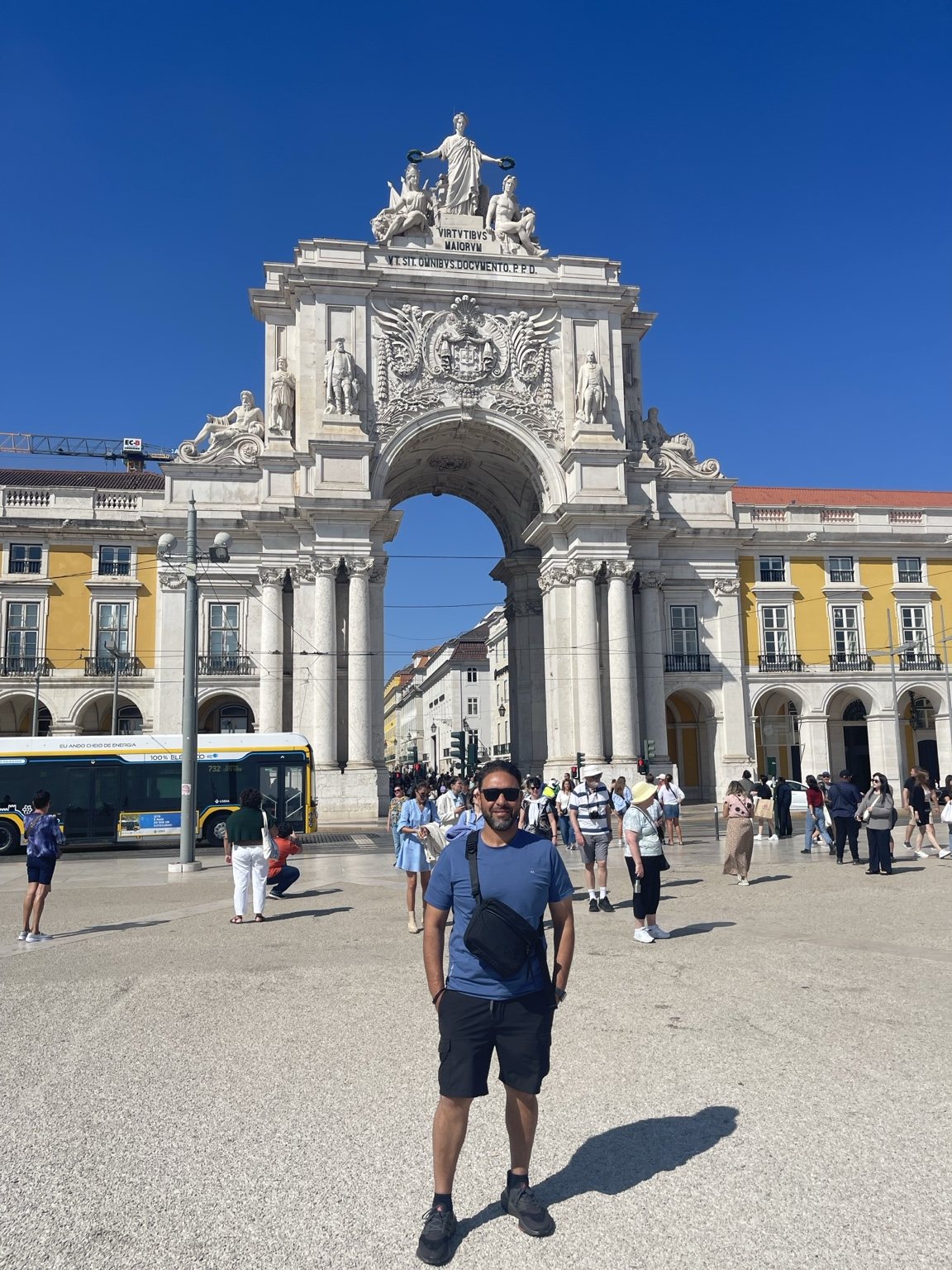Hossam Nageeb in Lisbon, Portugal