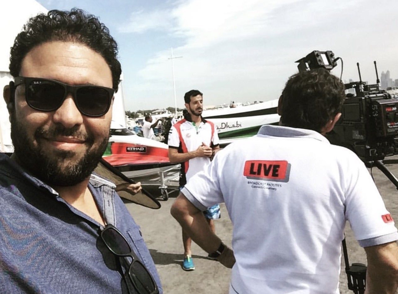 Hossam Nageeb — broadcast day