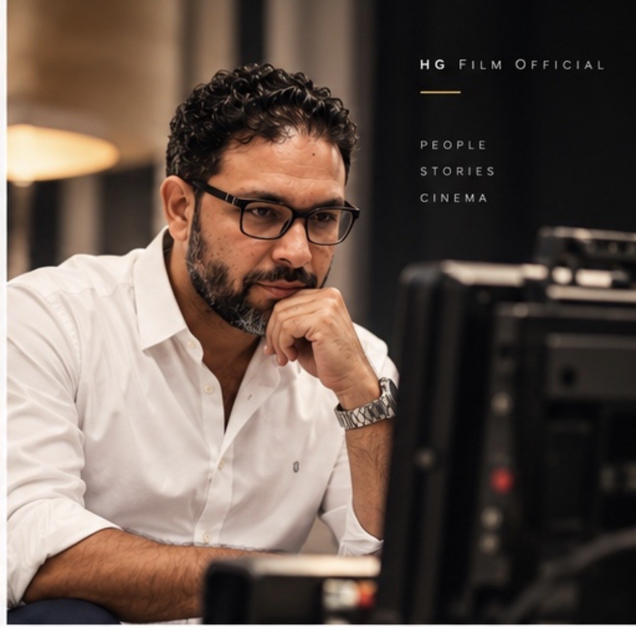 حسام نجيب portrait in the studio